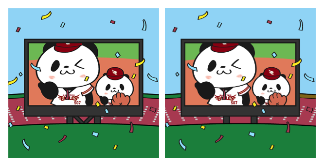 2025年11月中盤　楽天イーグルス感謝祭 間違い探しの答えは？